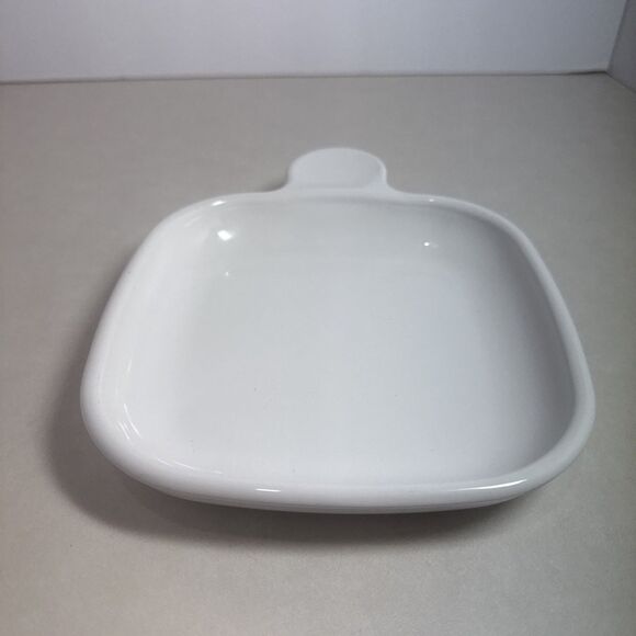 Corning Ware White Coupe Snack-It P-185-B 1979-1986 - Picture 1 of 4